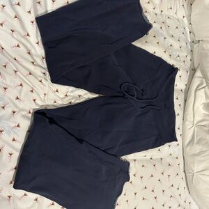 Low Waisted Navy Blue flared pants only worn once